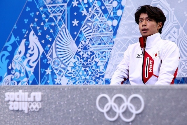ソチ冬季オリンピック、町田樹選手(2月14日) (c) Getty Images