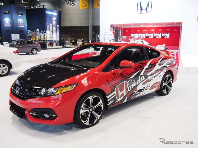 ホンダ シビック クーペ Si のワンオフモデル(シカゴモーターショー14)