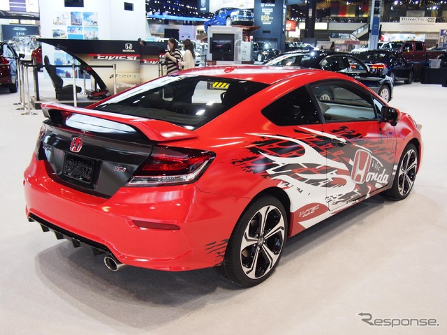 ホンダ シビック クーペ Si のワンオフモデル(シカゴモーターショー14)