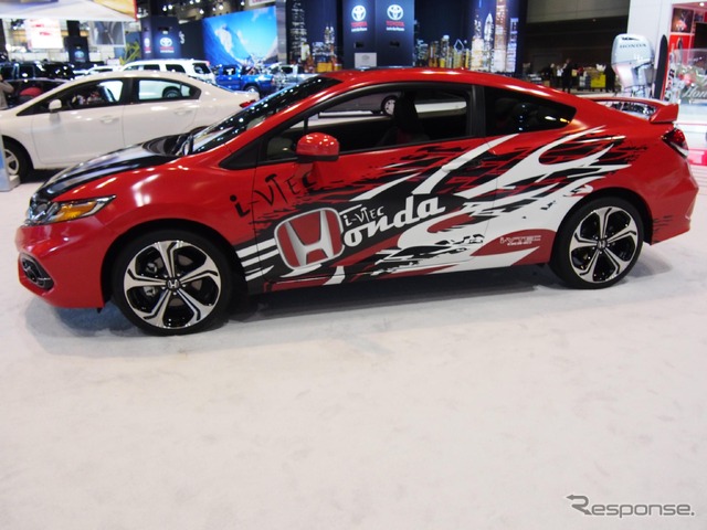 ホンダ シビック クーペ Si のワンオフモデル(シカゴモーターショー14)