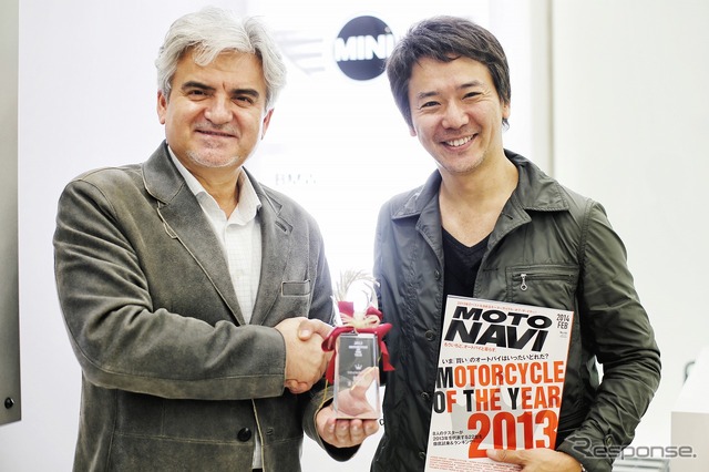 BMW R 1200 GSが、「2013 MOTO NAVIモーターサイクル・オブ・ザ・イヤー」を受賞