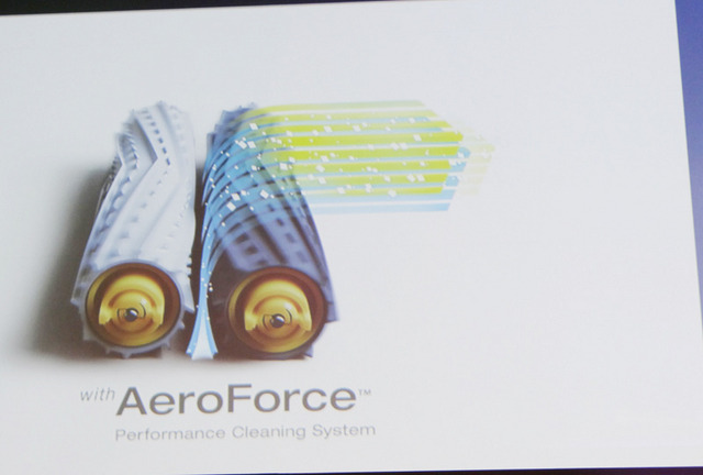 新開発のローラー「AeroForce(エアロフォース)エクストラクター」を搭載