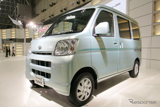 ダイハツ、軽貨物車初のハイブリッド車を市販化