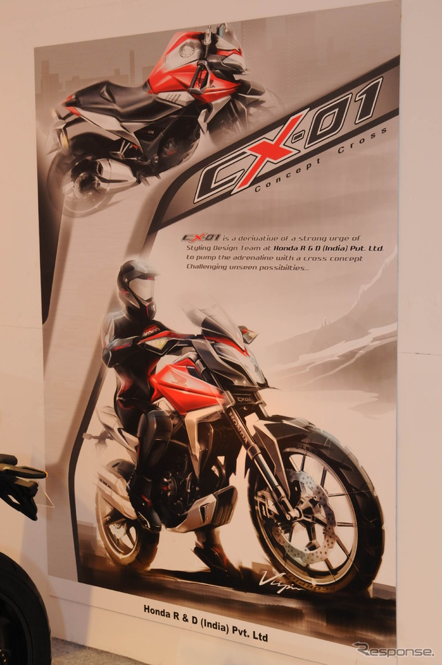 ホンダ・CX-01(デリーモーターショー14)
