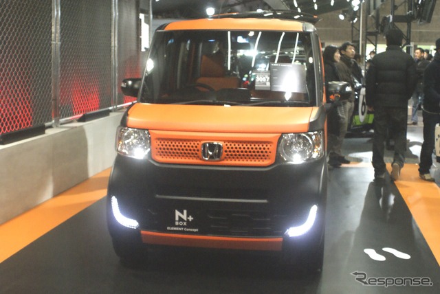N-BOX+エレメントコンセプト(大阪オートメッセ14)