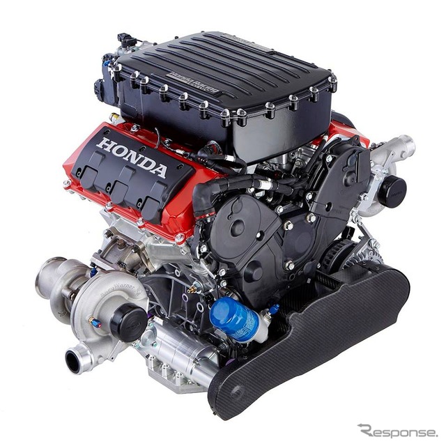 HPD(ホンダ・パフォーマンス・デベロップメント)が開発した3.5リットルV型6気筒ツインターボエンジン
