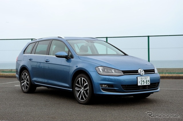 VW ゴルフ ヴァリアント ハイライン(JAIA試乗会)