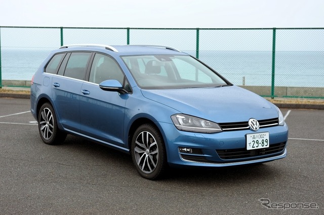 VW ゴルフ ヴァリアント ハイライン(JAIA試乗会)