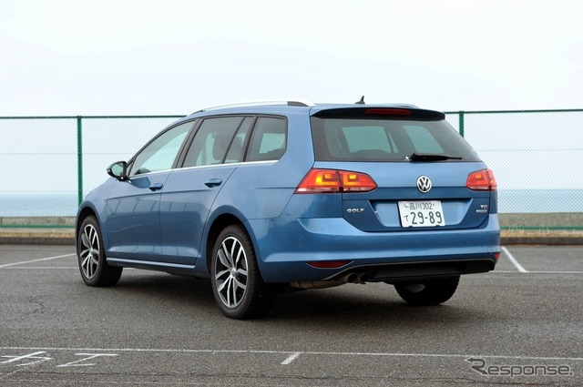 VW ゴルフ ヴァリアント ハイライン(JAIA試乗会)
