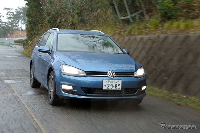 VW ゴルフ ヴァリアント ハイライン(JAIA試乗会)