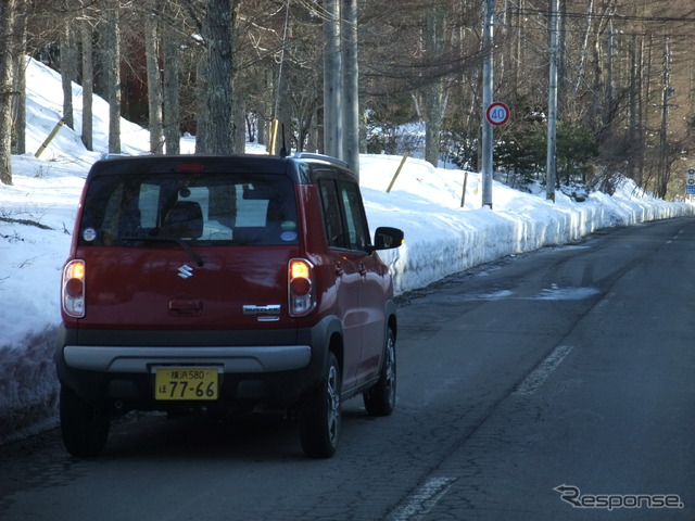 【スズキ ハスラー 650km試乗】大自然に似合うデザインとSUV的乗り味、そして良好な燃費…井元康一郎