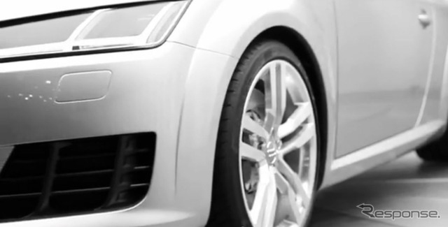 新型 アウディ TT の予告イメージ