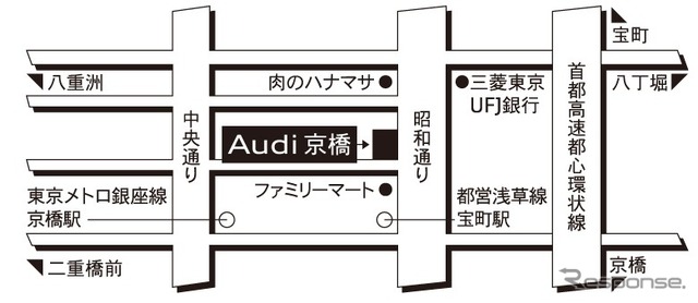 アウディ京橋