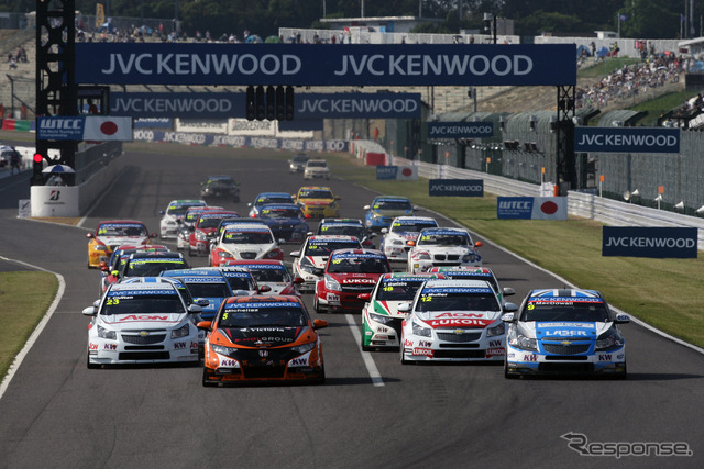2013年WTCC鈴鹿戦。写真:MOBILITY LAND