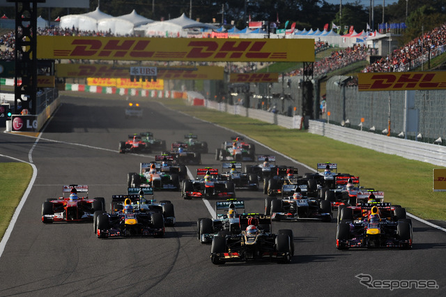 2013年のF1日本GP。写真:MOBILITY LAND