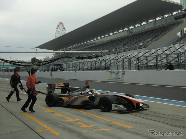 SF鈴鹿テスト2日目の天候は曇りだった。