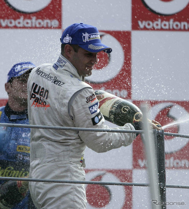 【F1イタリアGP】モントーヤ2勝目、ライコネンにトラブル続発
