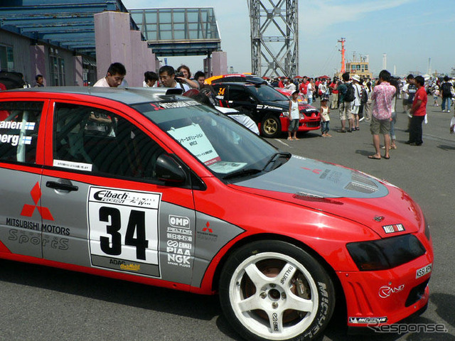 【三菱ラリーミーティング】写真蔵…歴代マシンと新型車