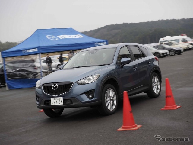 マツダ車の体験試乗会を開催