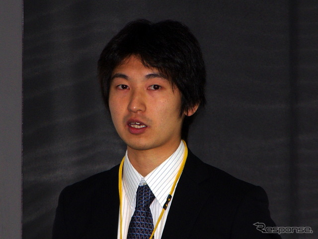 住友ゴムのタイヤ技術本部第一技術部 竹本義明氏