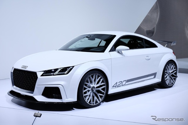 新型アウディ TT クワトロ・スポーツコンセプト(ジュネーブモーターショー14)