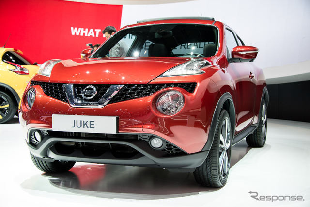 日産・ジューク 改良新型(ジュネーブモーターショー14)
