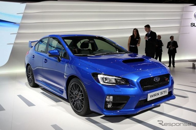 新型スバル WRX STI の欧州仕様(ジュネーブモーターショー14)