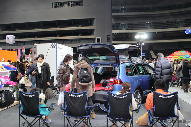 VWブース(わいわいペットショー2014)