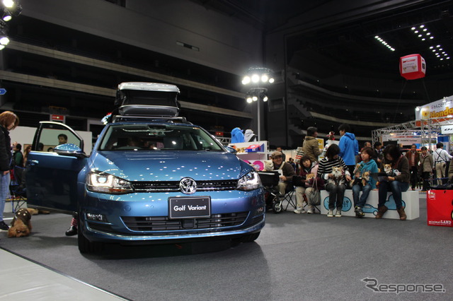 VWブース(わいわいペットショー2014)