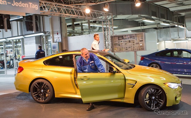 BMWのドイツ・ミュンヘン工場で量産が開始されたM4クーペ