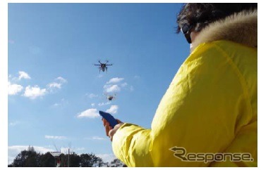 東北大の研究チーム「無人航空機による応急通信網構築の実現性を実証」