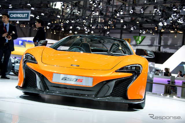 マクラーレン・650S スパイダー(ジュネーブモーターショー14)