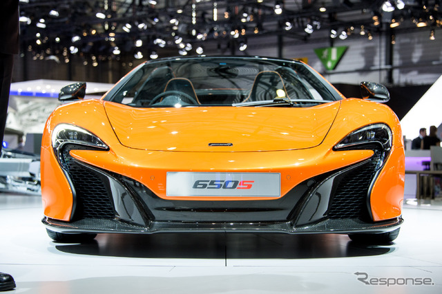 マクラーレン・650S スパイダー(ジュネーブモーターショー14)