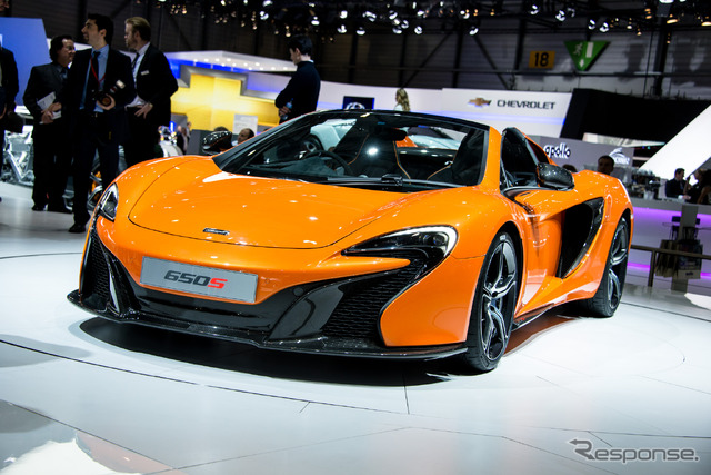 マクラーレン・650S スパイダー(ジュネーブモーターショー14)