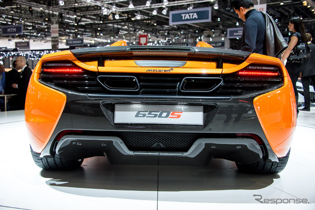 マクラーレン・650S スパイダー(ジュネーブモーターショー14)
