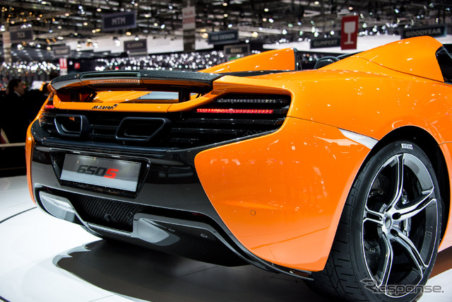 マクラーレン・650S スパイダー(ジュネーブモーターショー14)