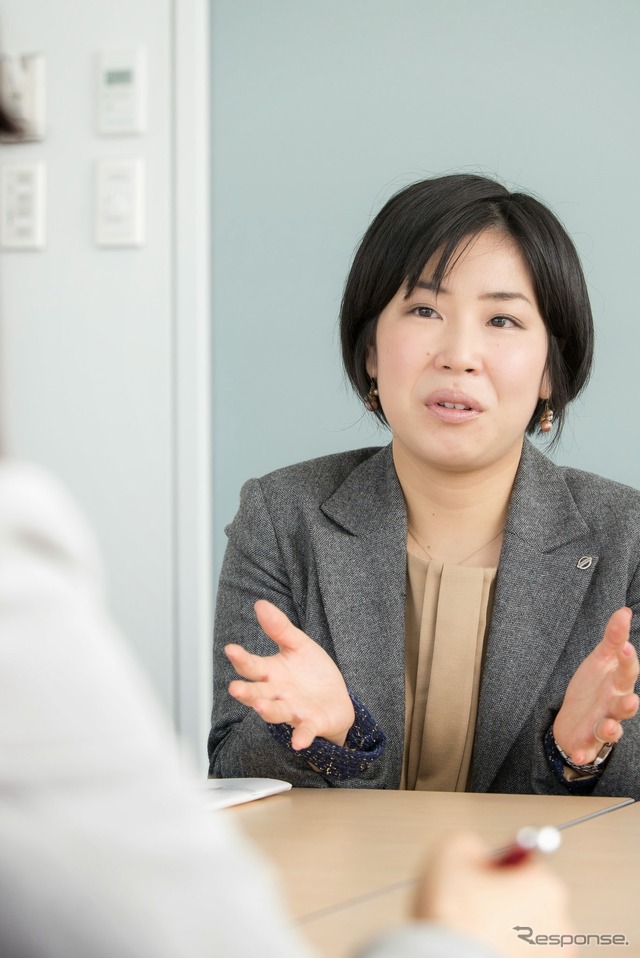 日産・日本商品企画部の越水朝子氏
