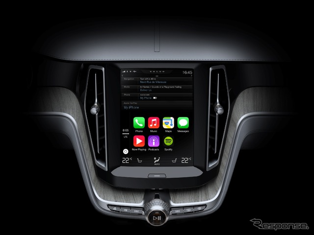 Apple(アップル)社の「CarPlay」を採用する次期ボルボ XC90