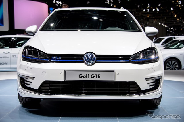 VW・ゴルフGTE(ジュネーブモーターショー14)