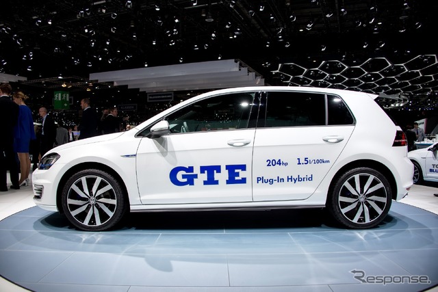 VW・ゴルフGTE(ジュネーブモーターショー14)