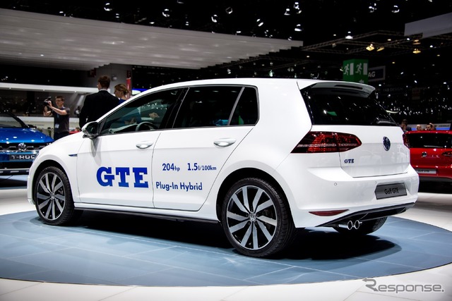 VW・ゴルフGTE(ジュネーブモーターショー14)