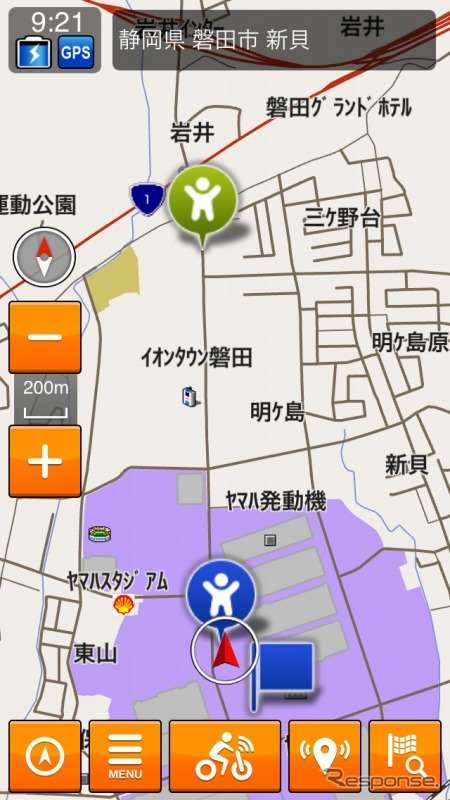 ヤマハ発動機・つながるバイク アプリ