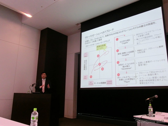 アクセンチュアは3月12日、都内で記者会見をおこない、日本企業のグローバル化ランキングを発表した