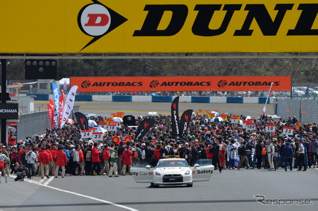 岡山国際サーキットがSUPER GT開幕戦の舞台となる。写真：GTA（2013年の岡山戦）