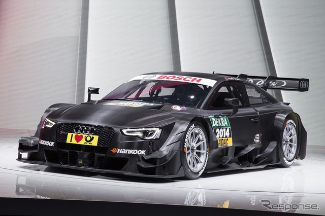 アウディ RS5 DTM の2014年モデル（ジュネーブモーターショー14）