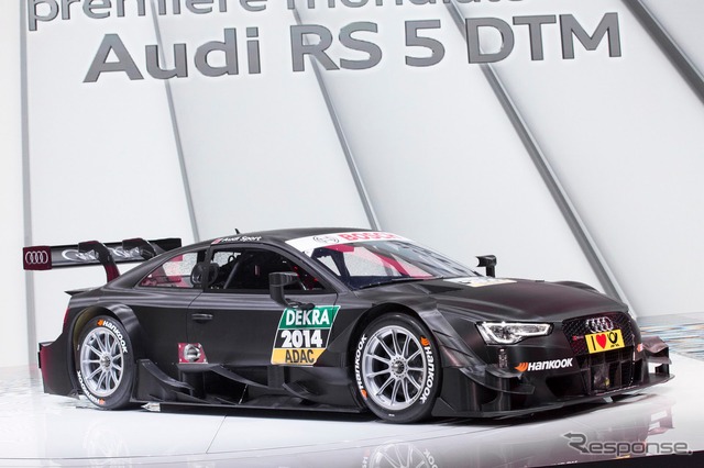 アウディ RS5 DTM の2014年モデル（ジュネーブモーターショー14）