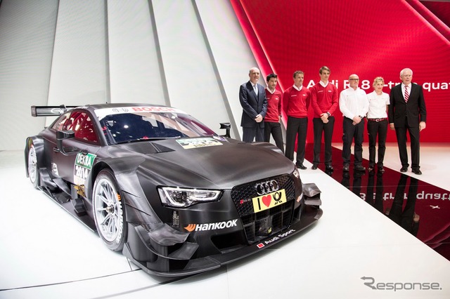 アウディ RS5 DTM の2014年モデル（ジュネーブモーターショー14）