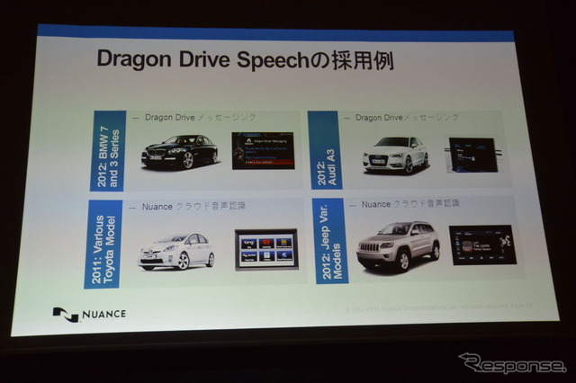 ニュアンス Dragon Drive