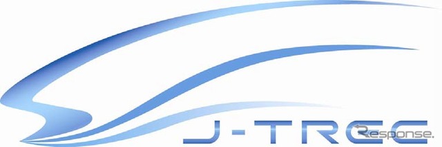 J-TRECが4月1日から導入する社章。三つの「S」をモチーフとしたものに略称をあしらった。