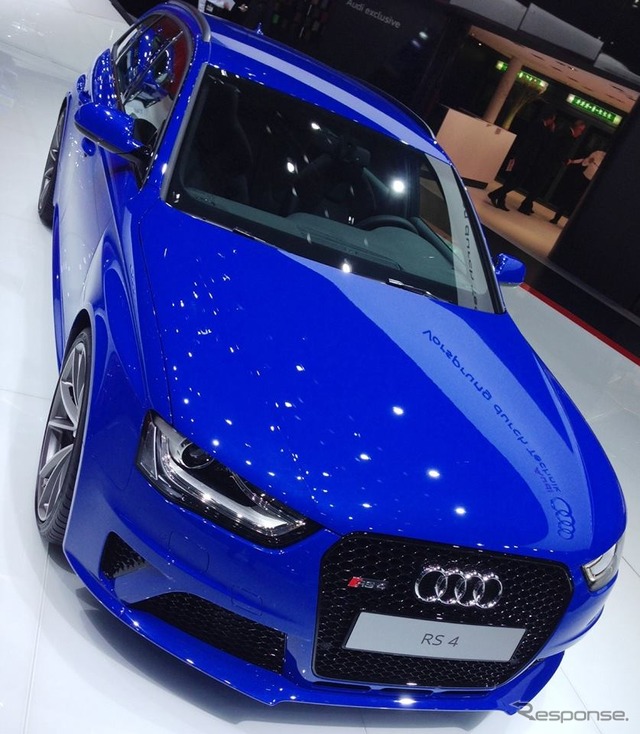 アウディ RS4 アバント・ノガーロ・セレクション(ジュネーブモーターショー14)